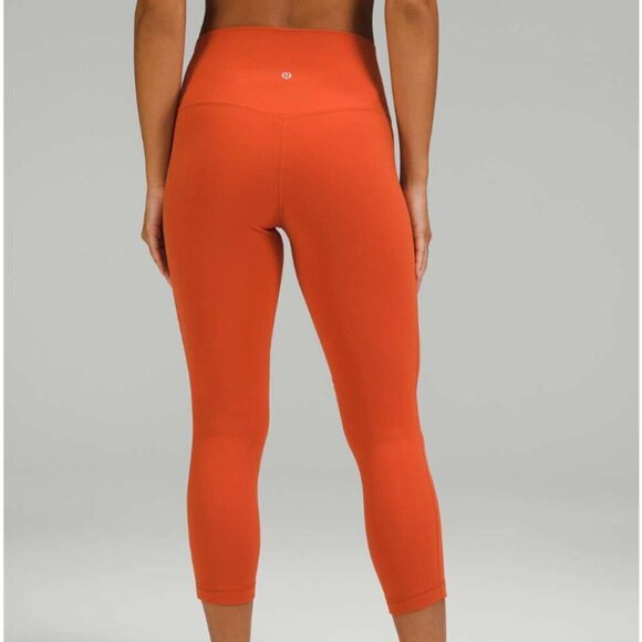 Lululemon Align High-Rise Crop 23" Canyon Orange - Picture 5 of 5